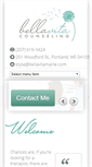 Mobile Screenshot of bellavitamaine.com